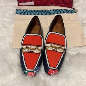 Tory Burch Jess’s Foral Loafers